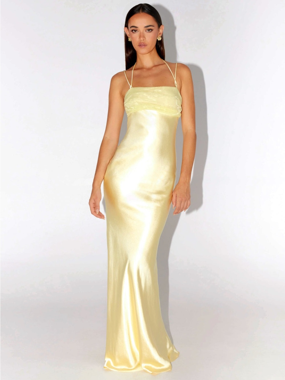 NWT PEPPERMAYO Belize Maxi Dress in yellow✨